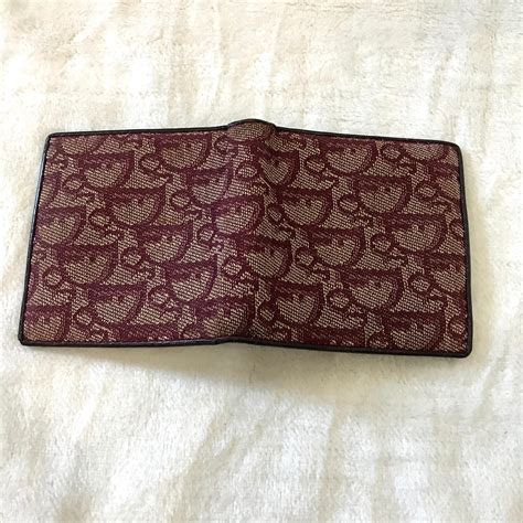 vintage dior wallet|pre owned Dior for women.